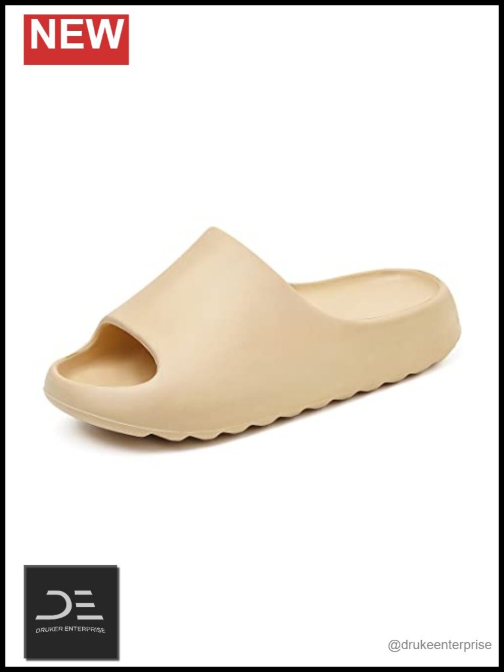 Quick Drying Platform Slide Sandals Non-Slip Indoor Outdoor EVA Slippers